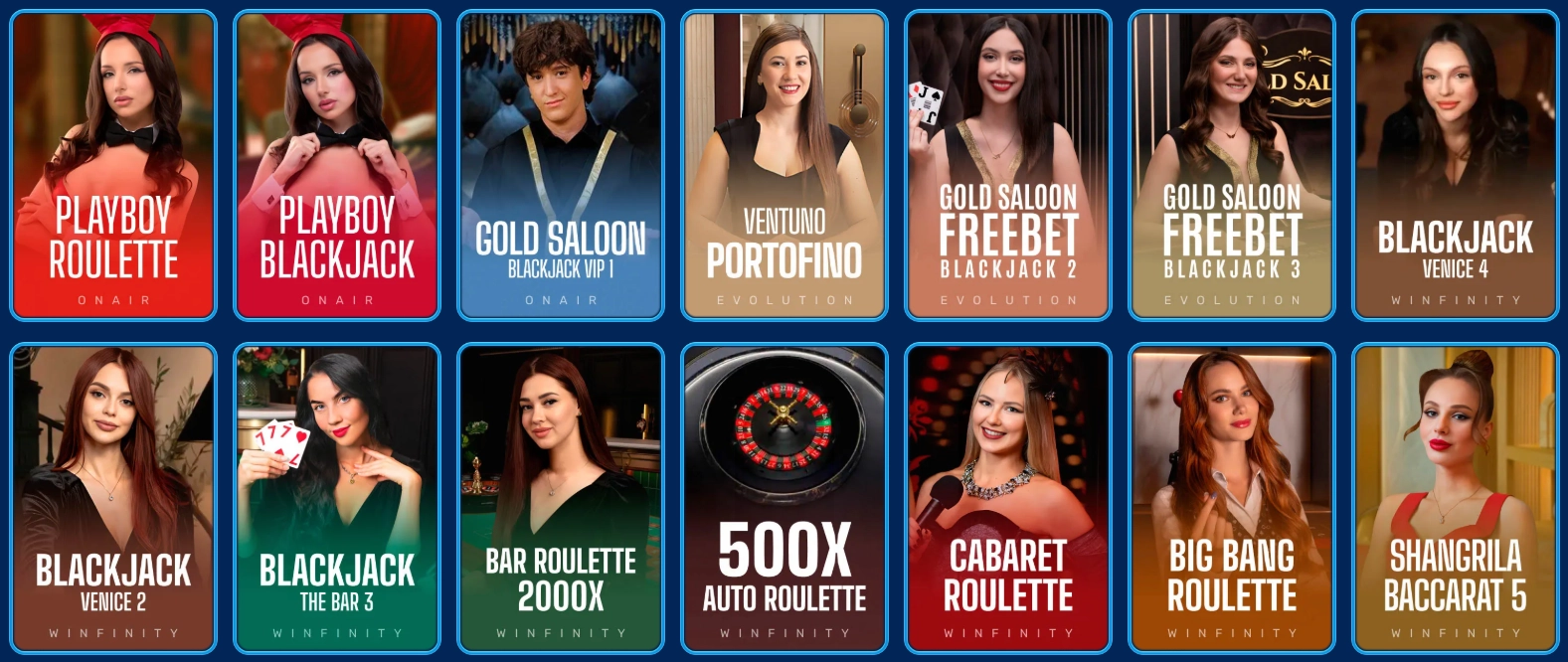 Live Casino — Spinfin Casino