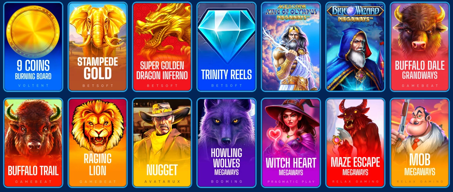 Slots — Spinfin Casino